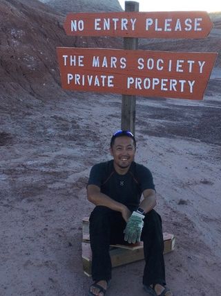 Mars 160 Crewmember Yusuke Murakami