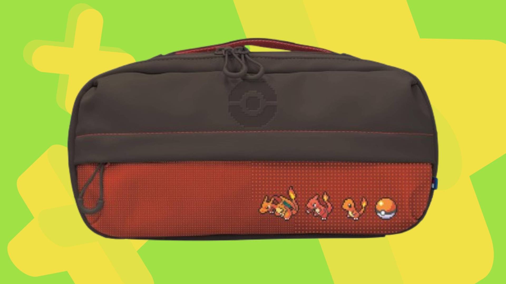 Image of the Pokemon Pixel Red Adventure Pack by Hori on a green GamesRadar+ background.