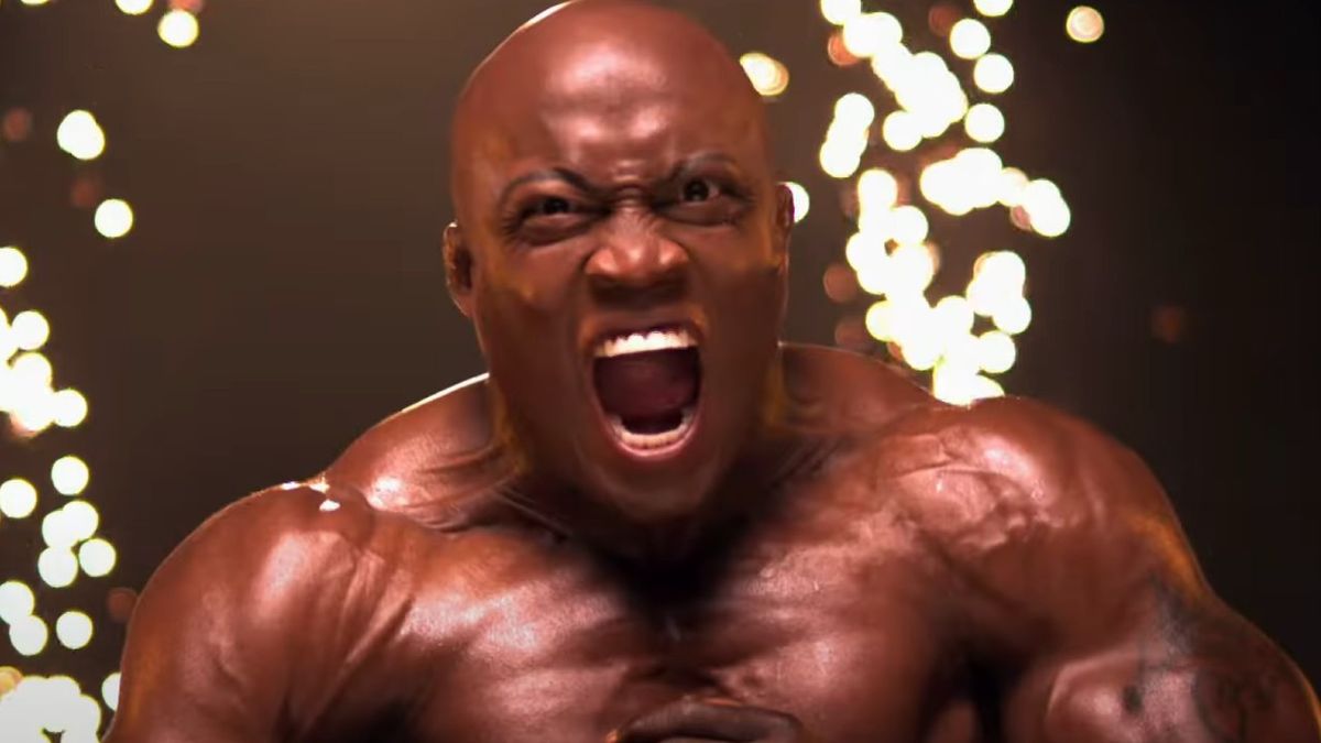 Bobby Lashley screaming