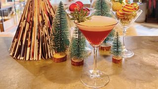 Drake & Morgan's 'Christmapolitan' cocktail