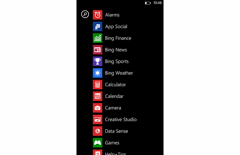 Nokia Lumia Icon Apps