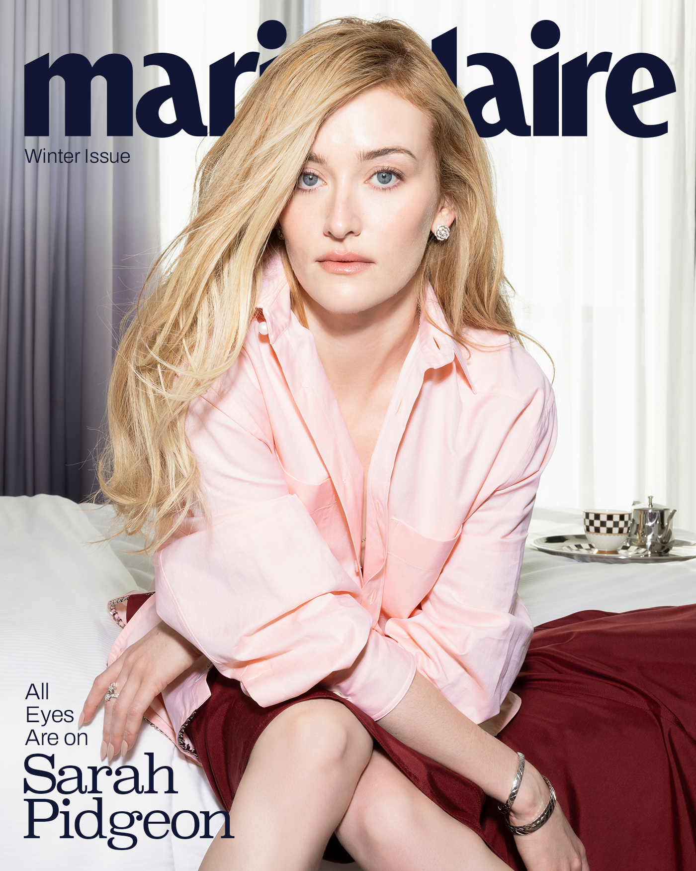 Sarah Pidgeon on the cover of Marie Claire