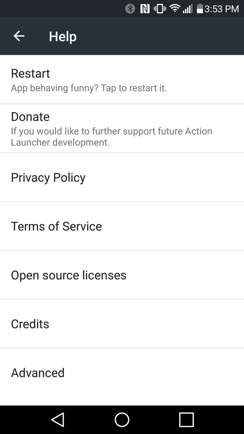 Action Launcher 3.5