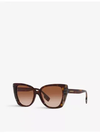 Be4393 Meryl Cat-Eye Tortoiseshell Acetate Sunglasses