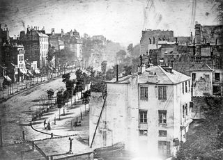 World Photography Day: View Of The Boulevard du Temple