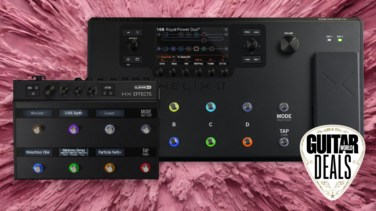 Line 6 Helix LT and HX Stomp 