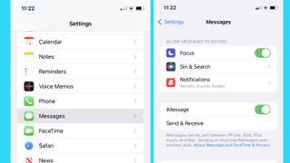 How to disable iMessage