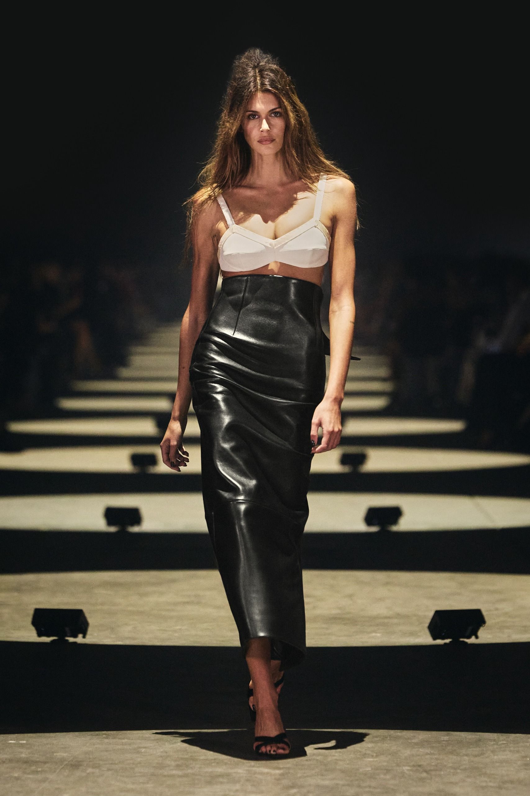 Khaite S/S 27, exposed underwear trend