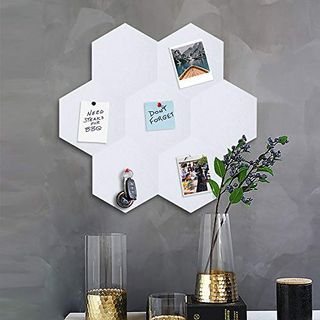 Yoillione Pin Board Hexagon Felt Board Tiles