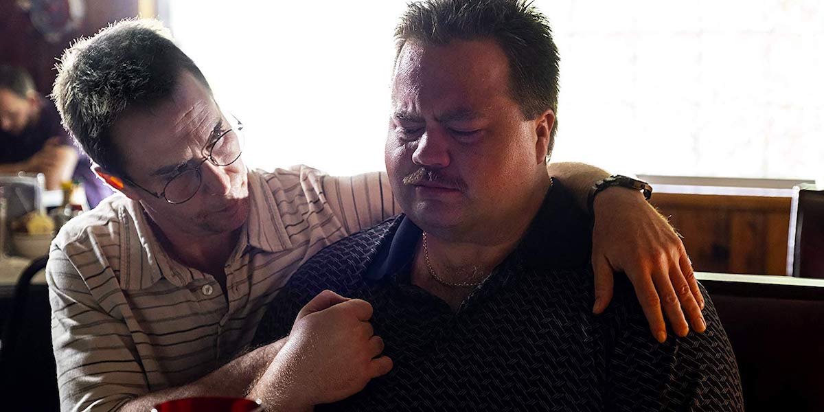 Sam Rockwell and Paul Walter Hauser in Richard Jewell