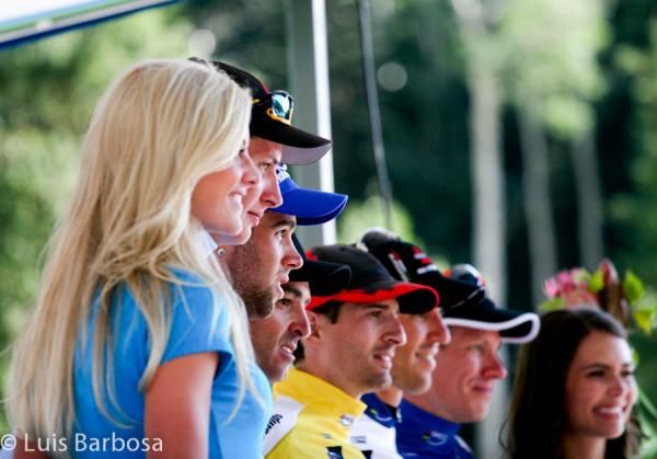 The jersey leader's after stage 5 into Snowbird at Tour of Utah