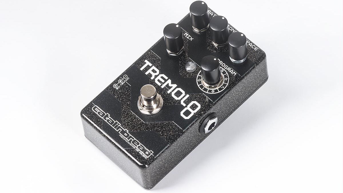 The Catalinbread Tremolo8 takes volume modulation further with 8 unique programs