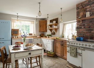 Traditional Home with Yellow Kitchen - Home Bunch - An Interior