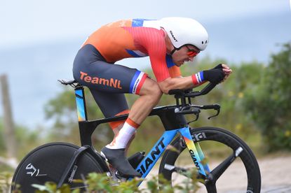 Tom Dumoulin at the 2016 Rio Olympic Games time trial