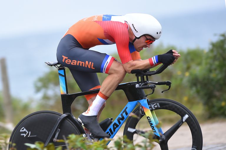 Tom Dumoulin at the 2016 Rio Olympic Games time trial