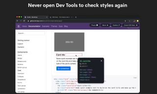 Check styles on hover with this browser extension