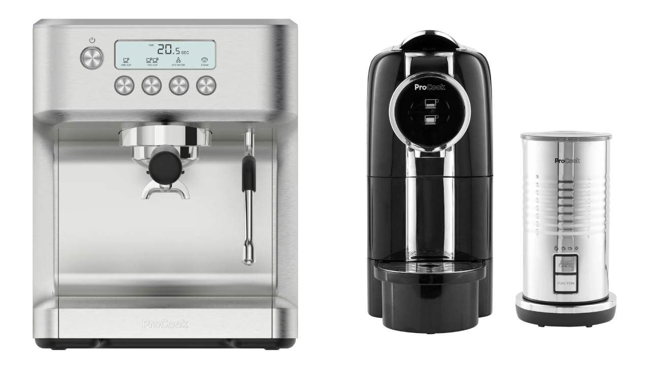 ProCook coffee machines