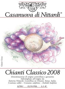 Gunter Grass Label for Nittardi