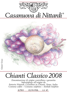 Gunter Grass Label for Nittardi