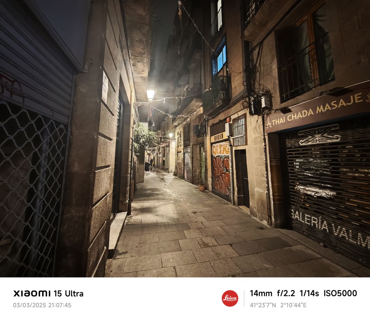 A photo taken on the Xiaomi 15 Ultra