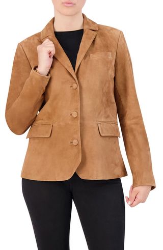 Wildlederjacke