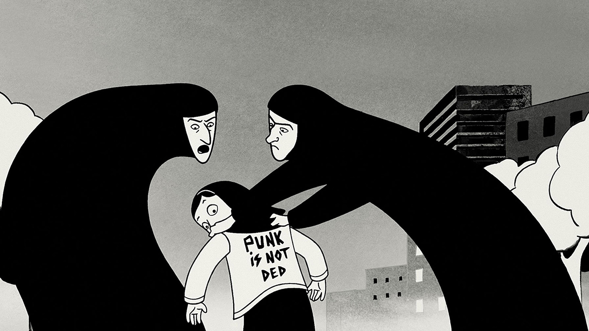 The film adaptation of the graphic novel Persepolis