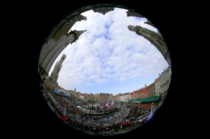 At the start of the 2013 Tour of Flanders