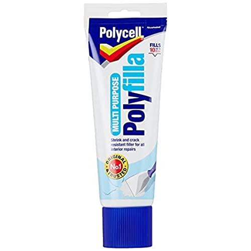 Polycell Plcmpp330gs Multi-Purpose Polyfilla Ready Mixed, 330 G , White, Packaging May Vary