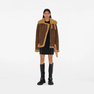 Shearling Aviator Jacket