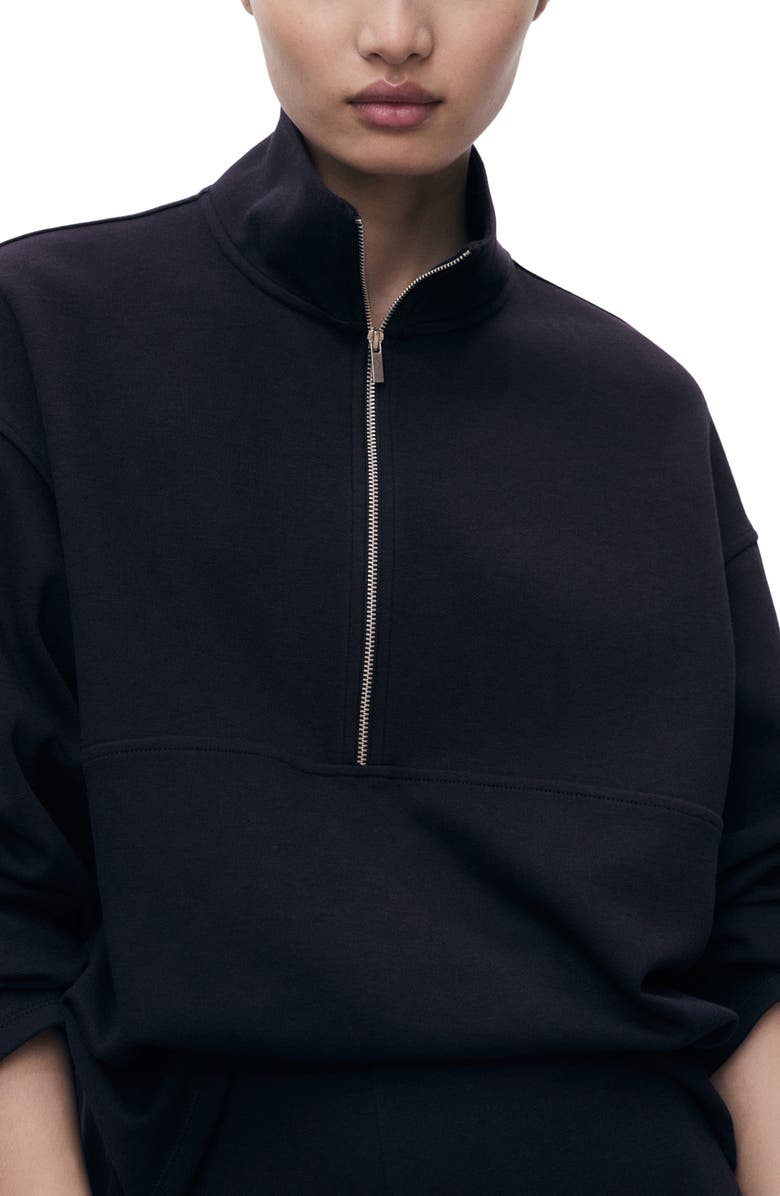 Half Zip Sweatshirt