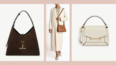 compilation of Strathberry handbags