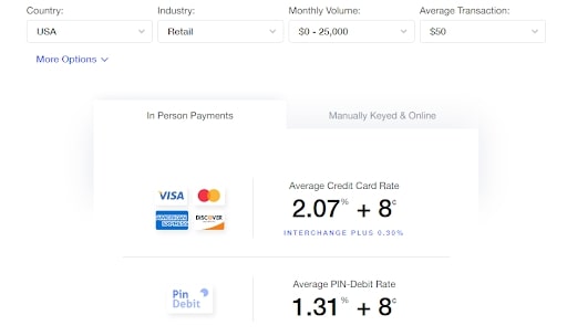 Helcim POS fees