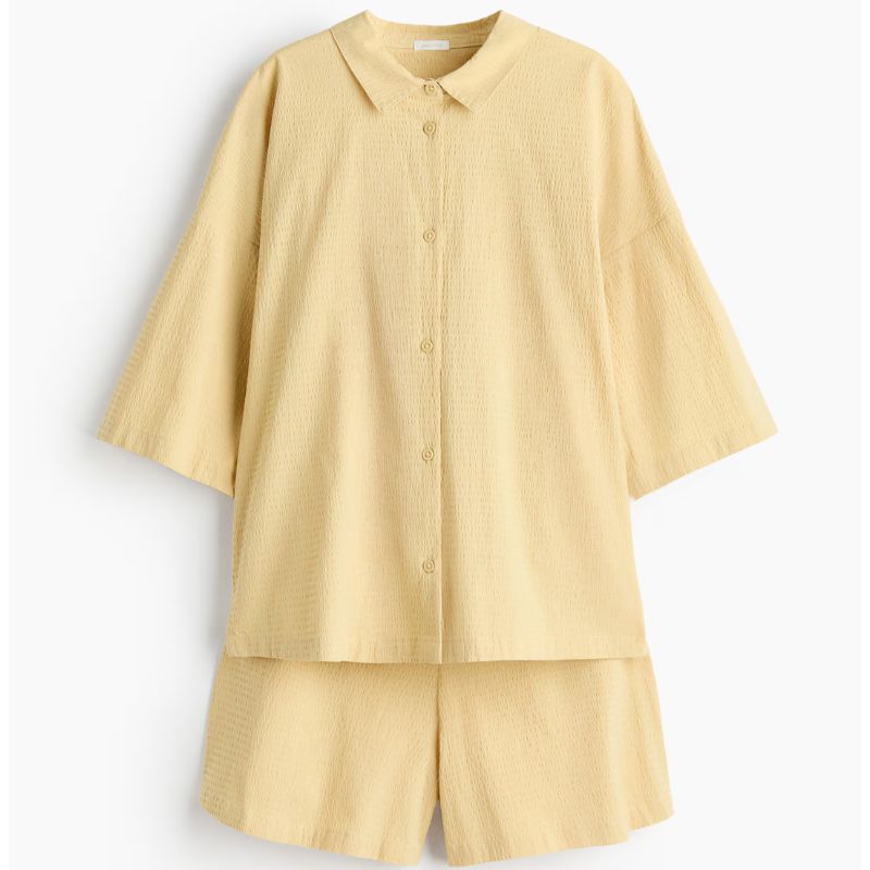 H&amp;amp;M, Cotton Seersucker Pyjamas