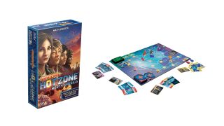 Pandemic: Hot Zone - North America board game on white
