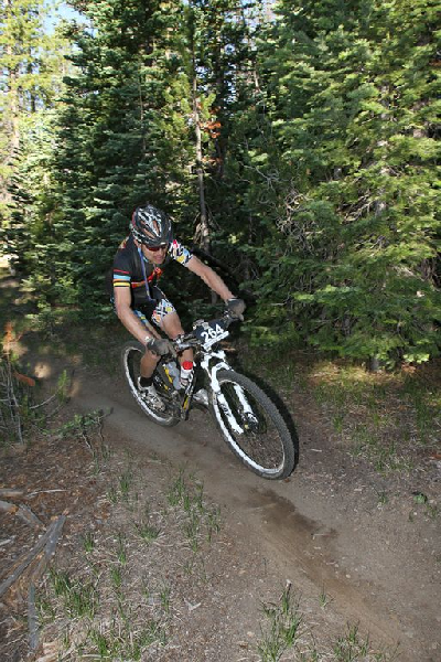 Todd Meier in the High Cascades 100