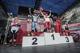 Rachel Atherton's World Cup domination continues in Leogang