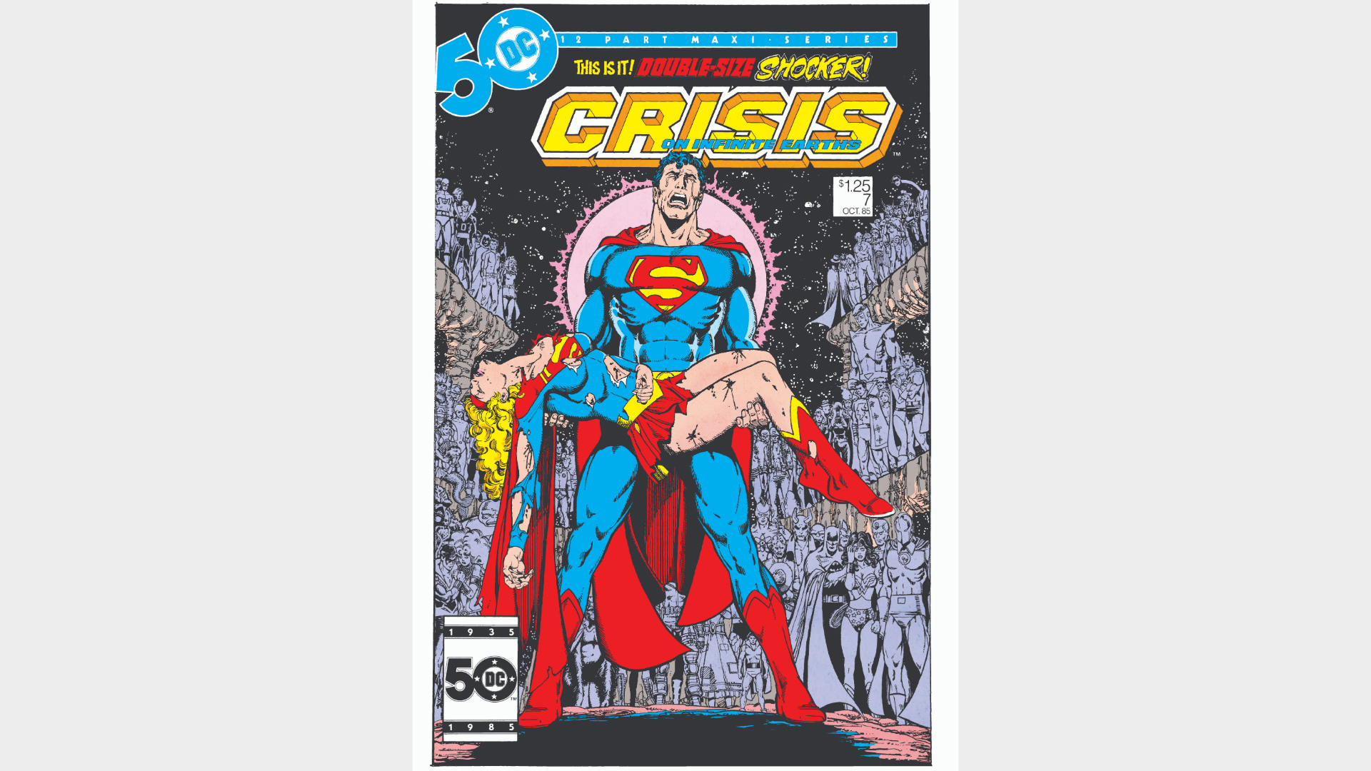 CRISIS ON INFINITE EARTHS #7 FACSIMILE EDITION