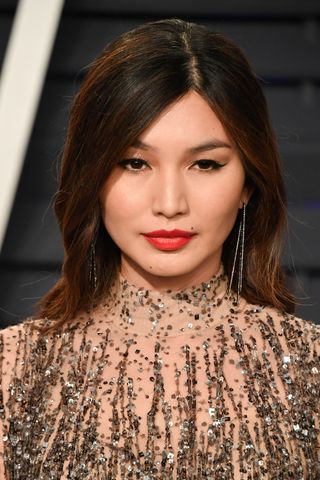 Gemma Chan attends the 2019 Vanity Fair Oscar Party hosted by Radhika Jones at Wallis Annenberg Center for the Performing Arts on February 24, 2019 in Beverly Hills, California.