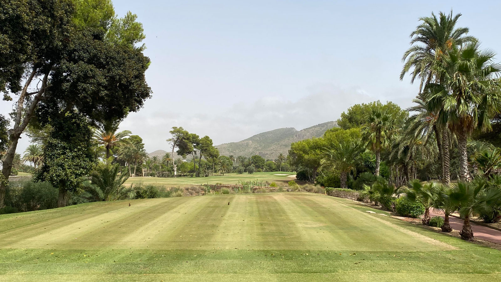 A view of the 7th hole at the Grand Hyatt La Manga Club Golf