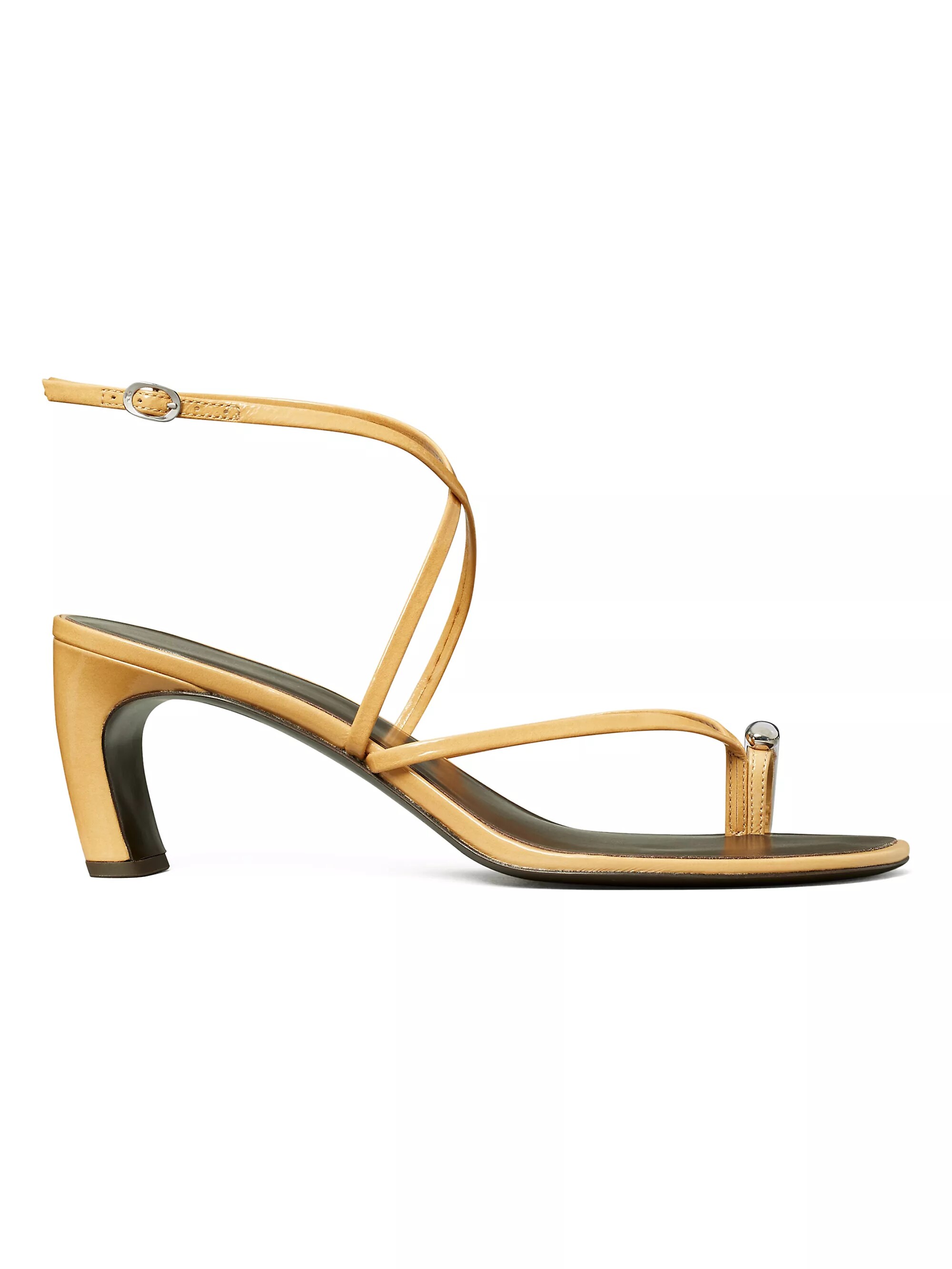 65mm Strappy Leather Sandals