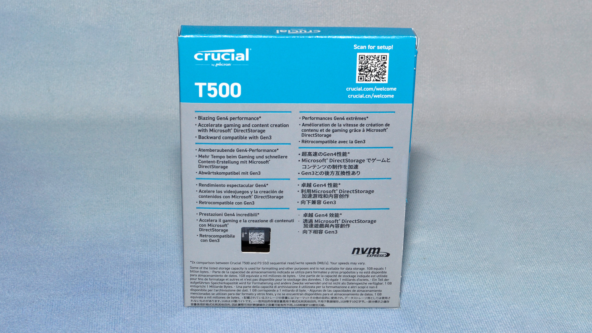 Crucial T500 4TB SSD