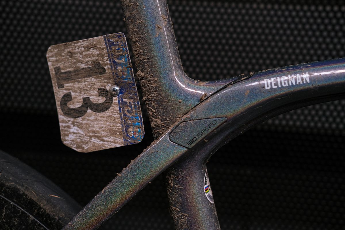 Lizzie Deignan's Trek Domane SLR from Paris Roubaix