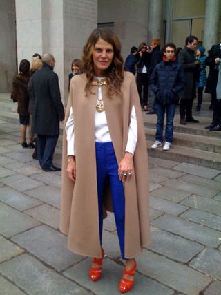 Anna Dello Russo in Céline