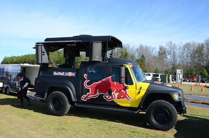Redbull is an exhibitor at the Southeast Bike Expo