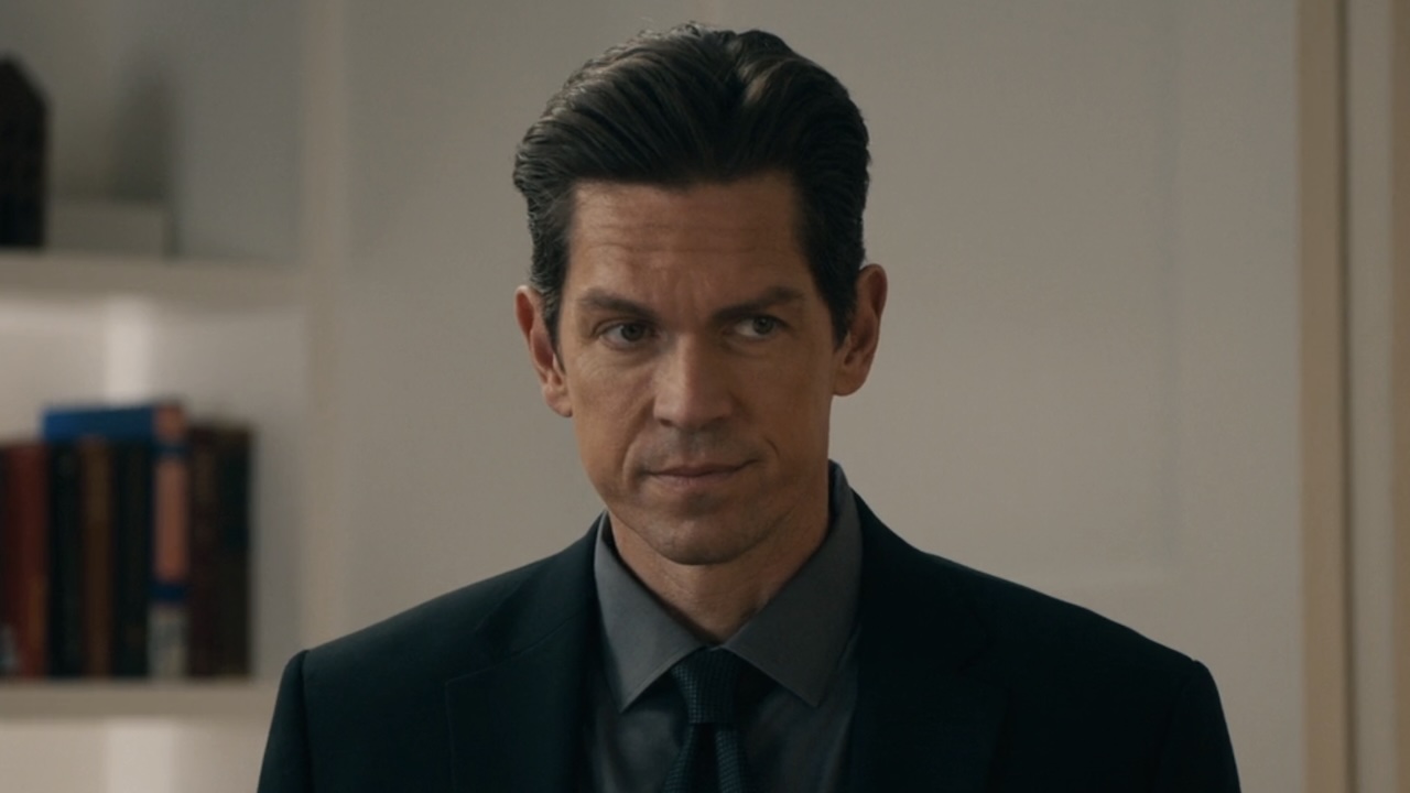 Nick Wagner in suspect's home in High Potential Episode 216