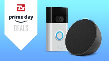 Ring Video Doorbell and Echo Pop with T3 deal logo