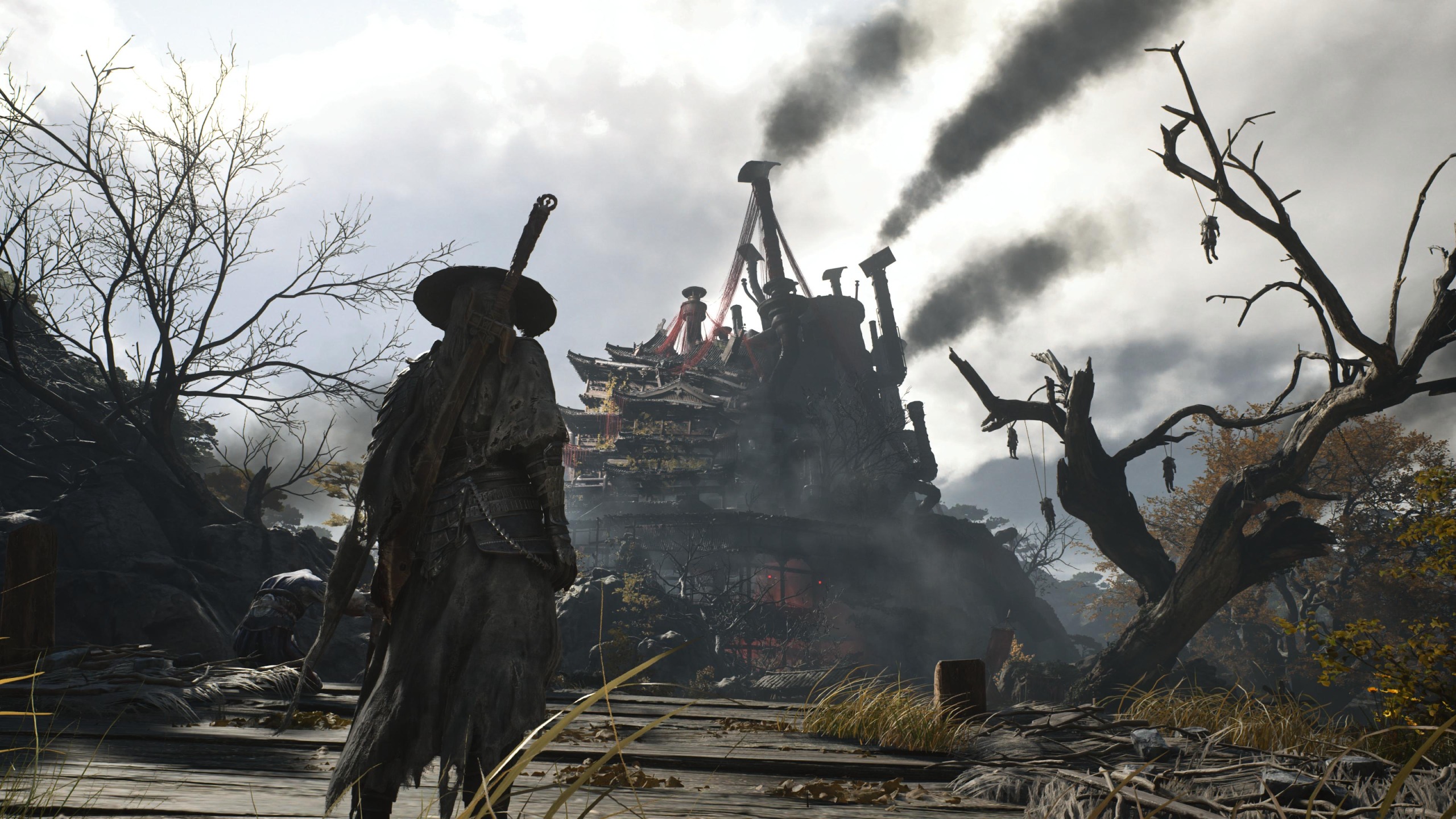 Phantom Blade Zero review showing screens from a Chinese sword fighting fantasy