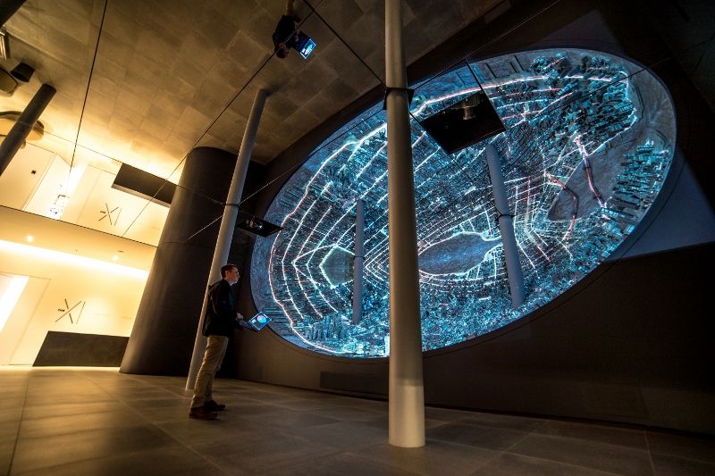7thSense Drives Projection Mapping of Lower Manhattan Artistic