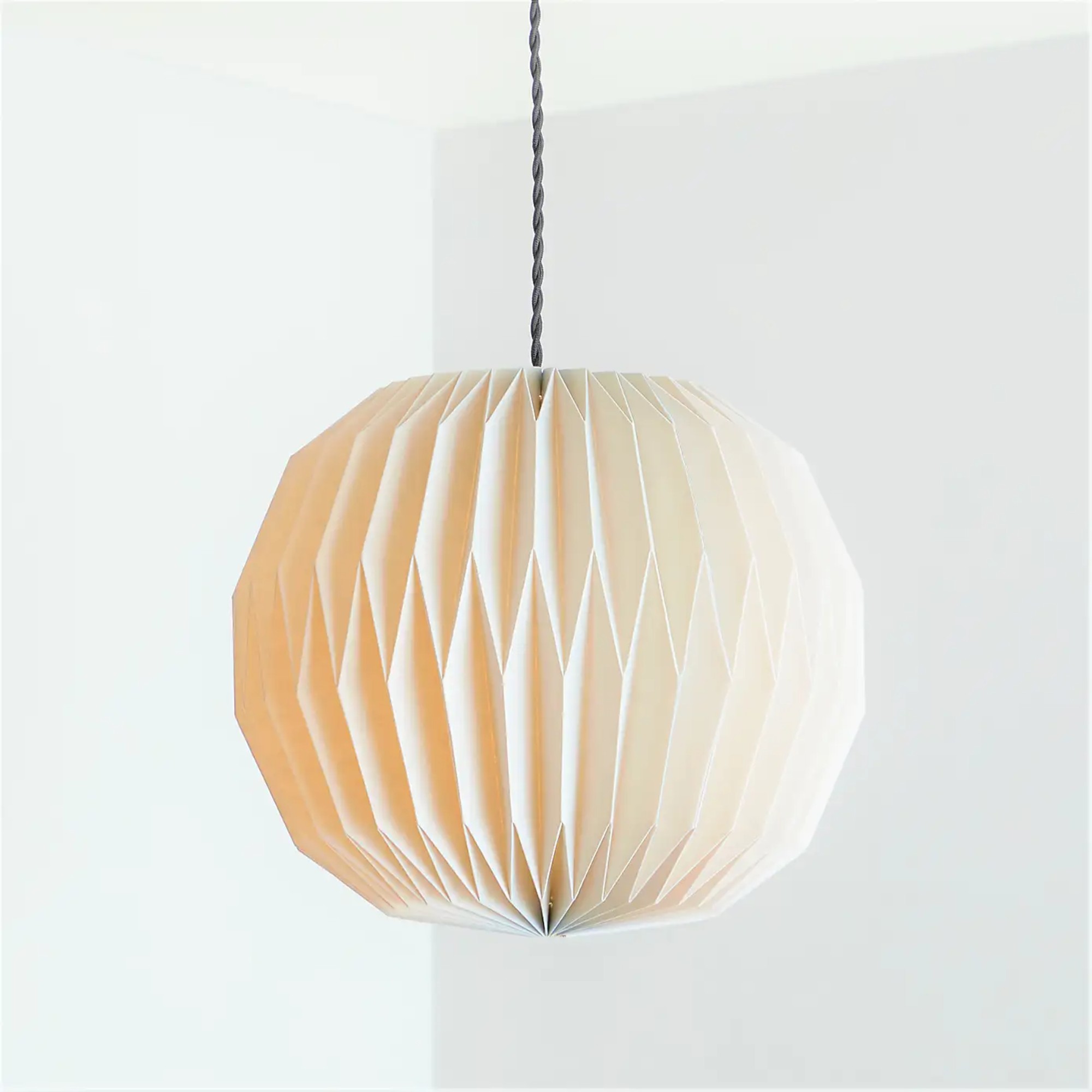 Dunelm Origami Round Easy Fit Pendant Shade