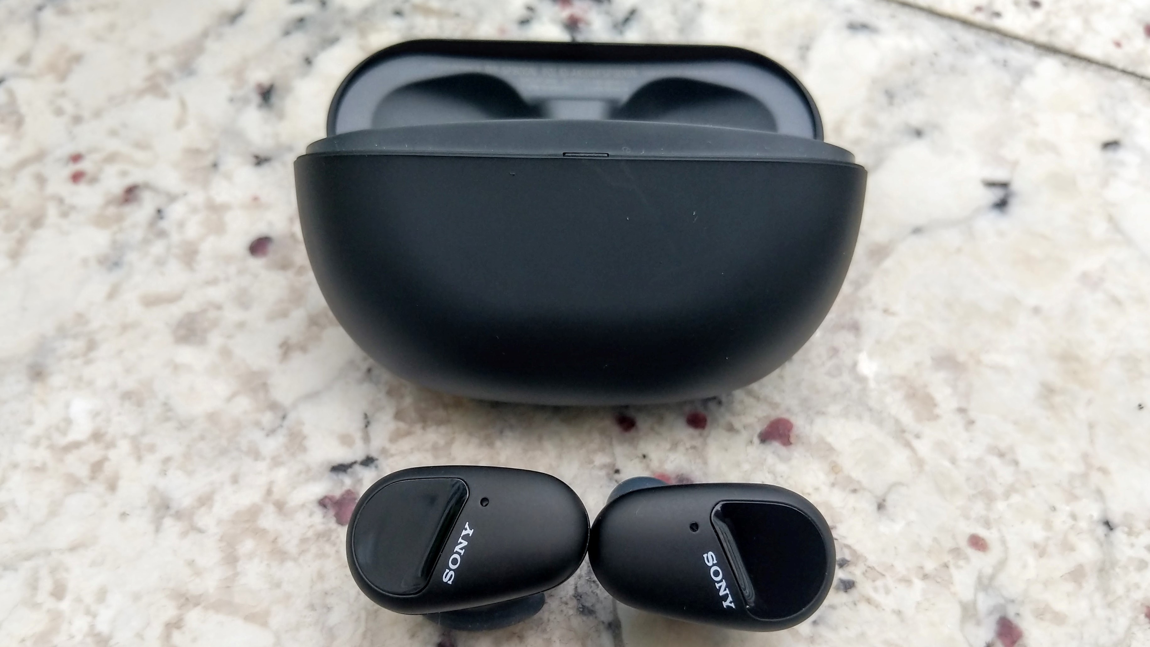 Best noise-cancelling earbuds: Sony WF-SP800N